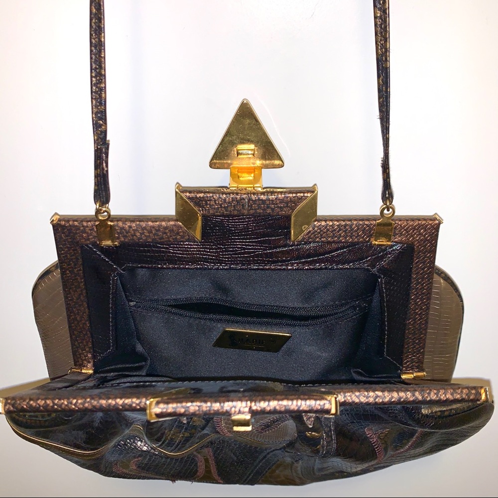 Vintage patchwork leather purse - Picture 2 of 3